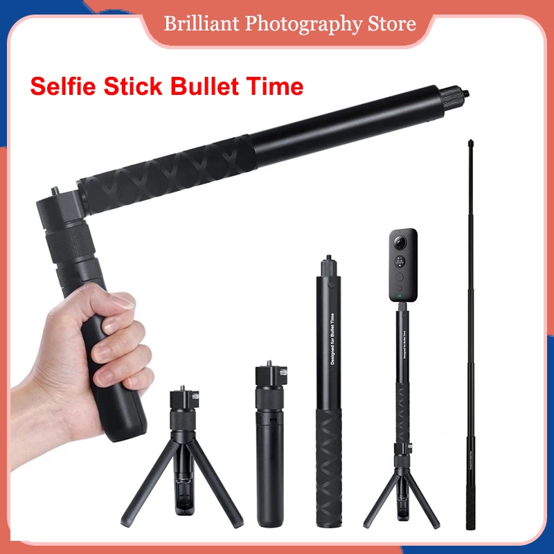 Đa năng cho Insta360 X5 X4 One X X2 X3 One RS R Plus EVO Selfie Stick Bullet Time Chân máy cầm tay G