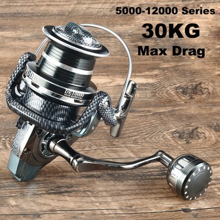 Máy câu cá kim loại 30kg max 5000 series