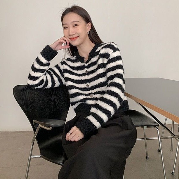 Miya Studio Áo Len áo khoác cardigan áo Christmas áo khoác Noel Giáng Sinh Cổ điển Popular Fashion Thể thao WMY23A0Y29 43Z231027