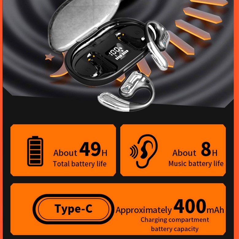 Tai Nghe Nhét Tai bluetooth Không Dây Âm Thanh hifi Chống Nước ipx5 Có mic Cho iphone android Điện Thoại