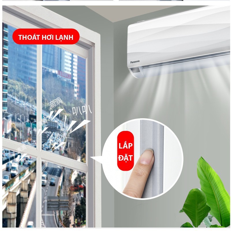 Nẹp cửa sổ chống gió lùa, ron cửa cản bụi dùng cho cửa nhôm kính kéo, đẩy
