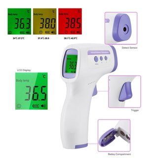 Nhiệt Kế Hồng Ngoại Đo Ở Trán Và Cơ Thể Dùng Tại Nhà Đo nhanh