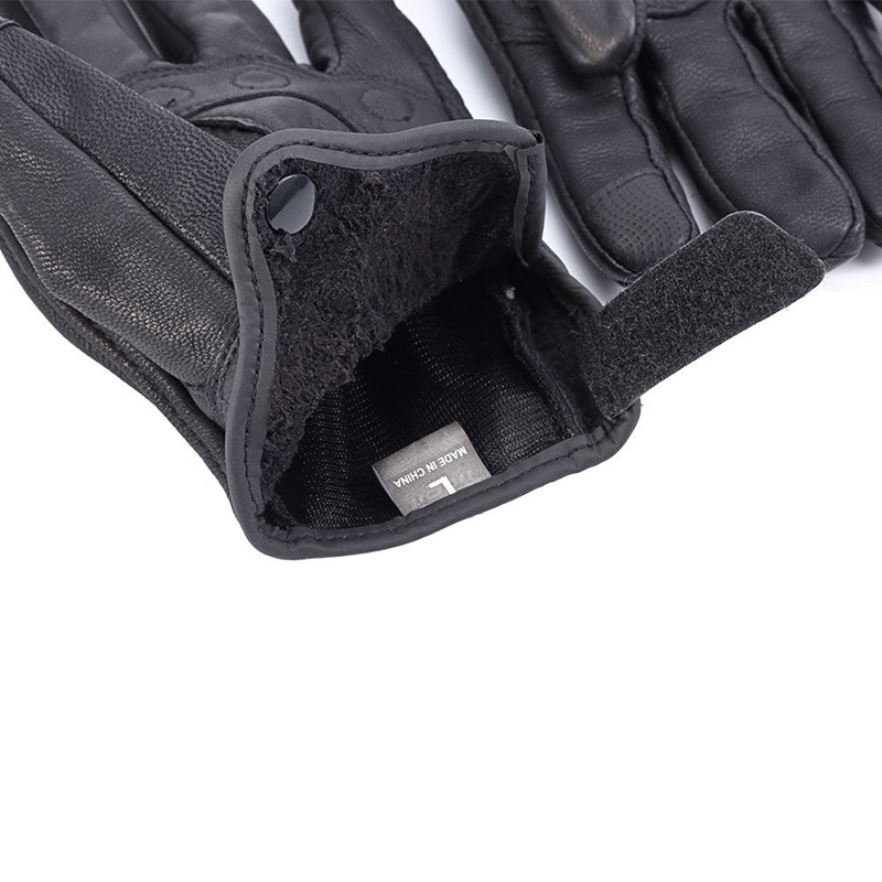 Găng Tay Lái Xe Mô Tô Bằng Da Thật Chống Nước Phong Cách retro