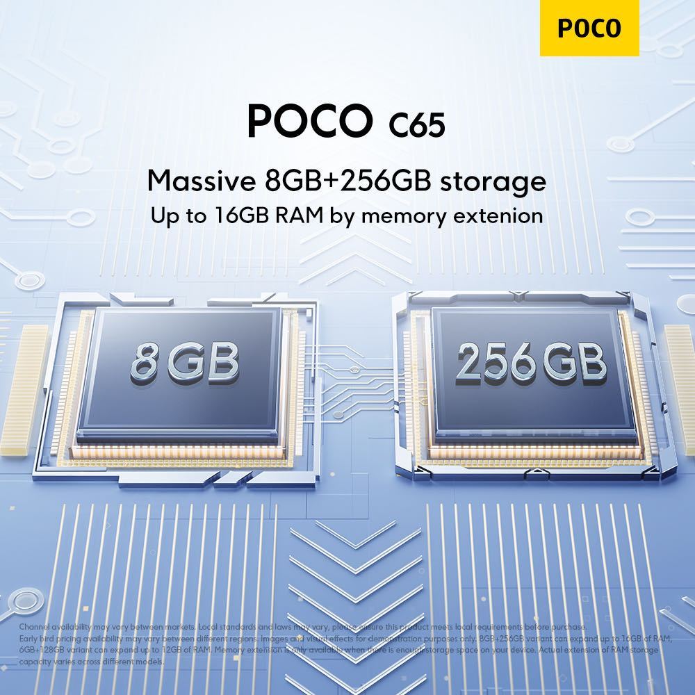 Camera Hành Trình poco c65 Phiên Bản Toàn Cầu 128gb / 256gb mediatek helio g85 octa core 5000mah 6.74 "90hz hd + 50mp