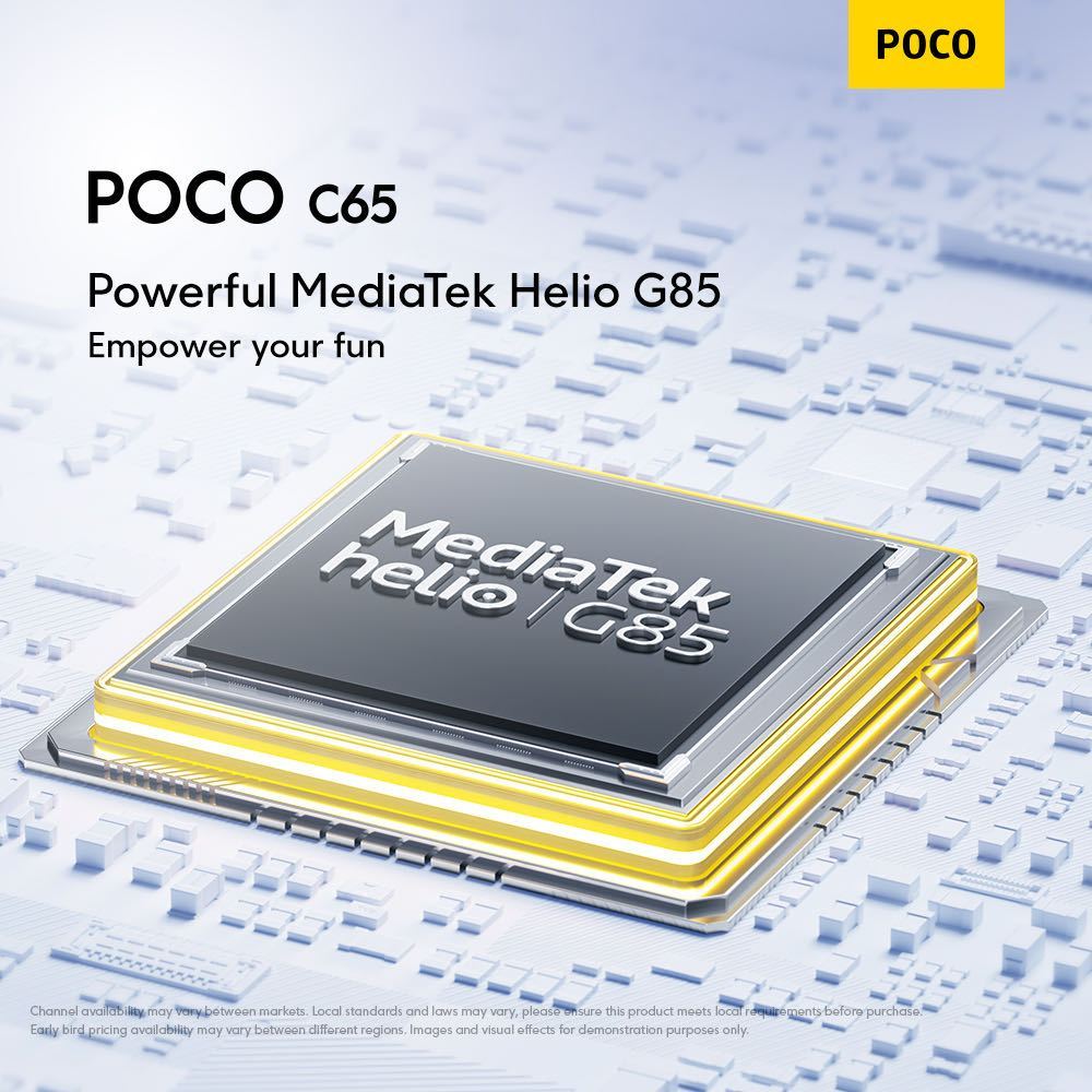 Camera Hành Trình poco c65 Phiên Bản Toàn Cầu 128gb / 256gb mediatek helio g85 octa core 5000mah 6.74 "90hz hd + 50mp