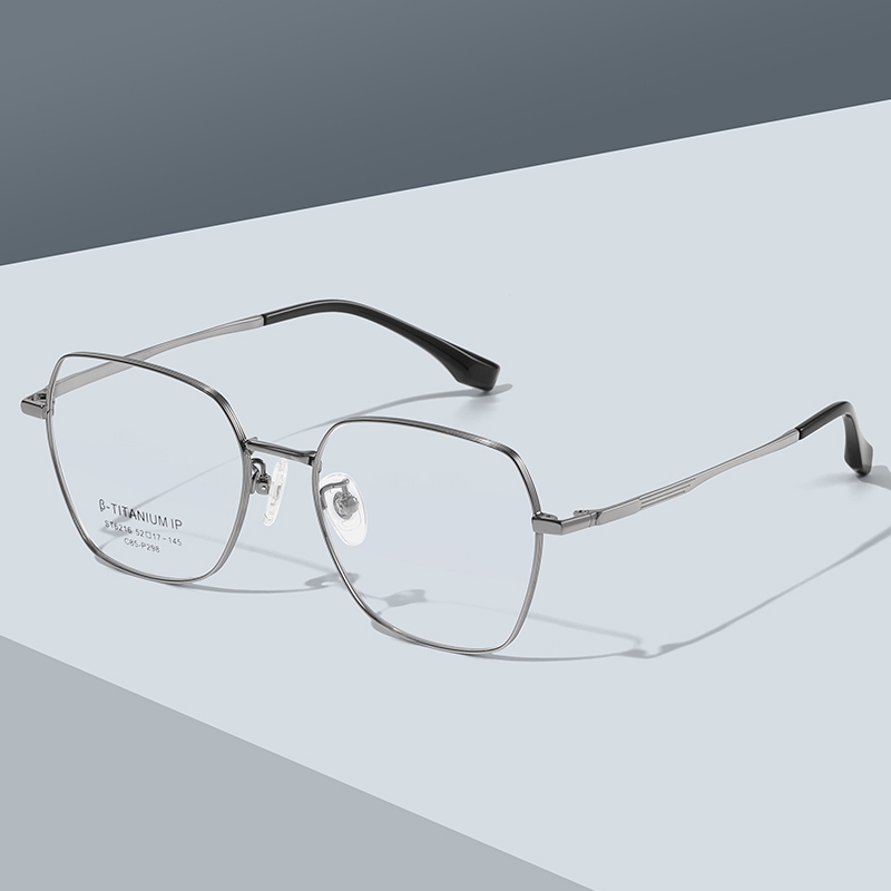 Veithdia Kính Mát Gọng Đa Giác Bằng Titan Siêu Nhẹ Chống Ánh Sáng Xanh Thời Trang Cho Nam Và Nữ st6216