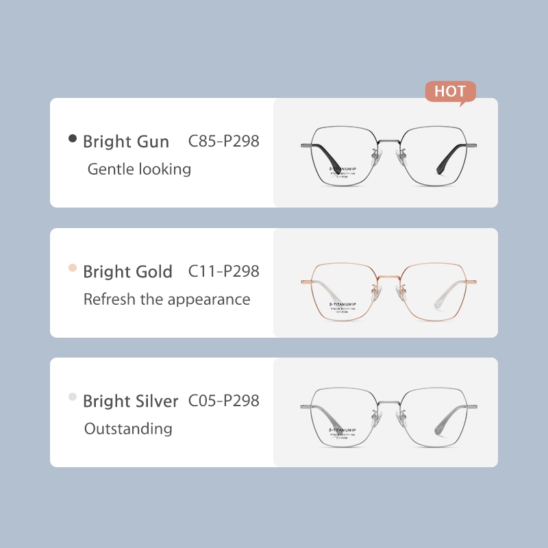 Veithdia Kính Mát Gọng Đa Giác Bằng Titan Siêu Nhẹ Chống Ánh Sáng Xanh Thời Trang Cho Nam Và Nữ st6216