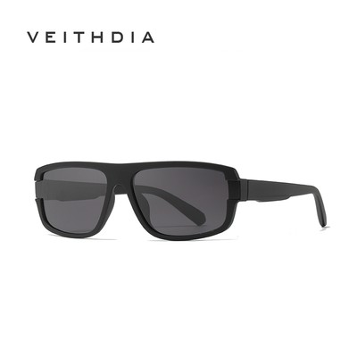 Veithdia Kính Mát Phân Cực tr90 Tròng Vuông Nhiều Màu Sắc Chống Chói Khi Lái Xe Cho Nam Và Nữ tr7536