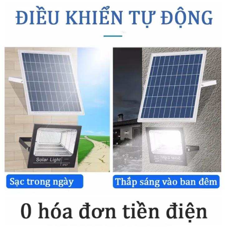 Đèn Led Năng Lượng Mặt Trời Siêu Sáng Chống Nước, Tiết Kiệm Điện Năng 500W LED