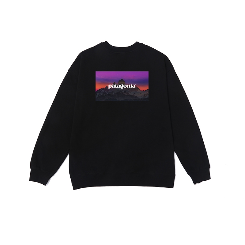 Patagonia Áo sweater In Hình Núi Tuyết Cổ Điển Thời Trang Đường Phố Cho Nam Và Nữ