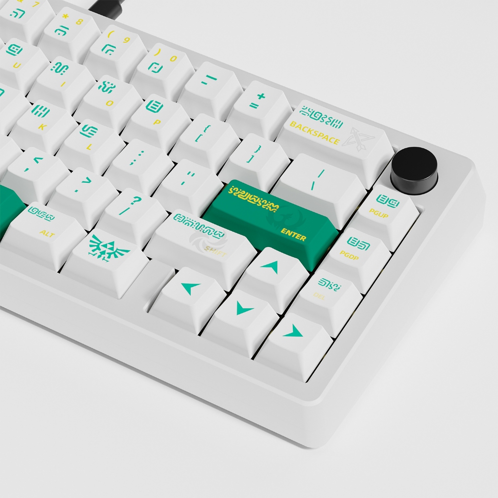 Zelda Nắp Đậy Chìa Khóa Tùy Chỉnh pbt dye-sub cherry profile