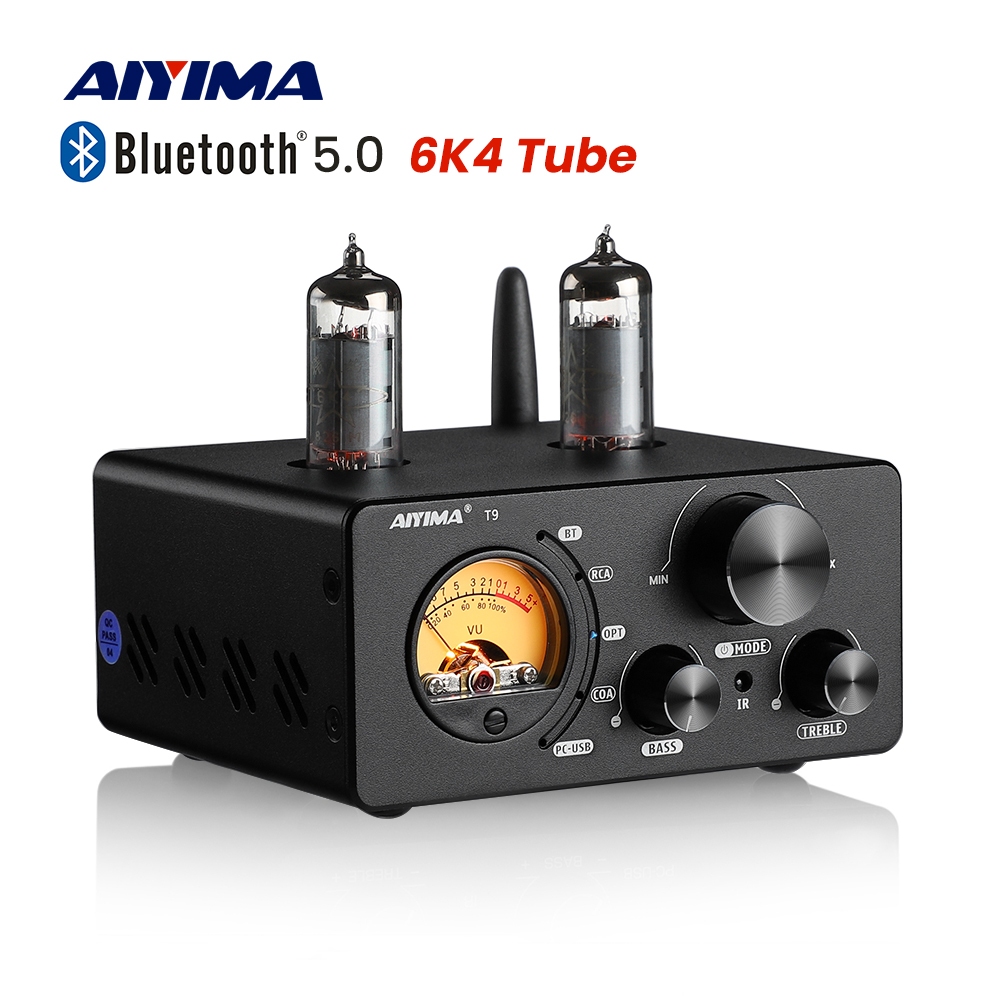 Aio Bộ Khuếch Đại Âm Thanh Kỹ Thuật Số t9 100w bluetooth 5.0 usb dac