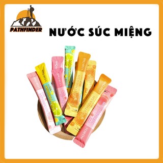 Nước súc miệng hương thơm, nước súc miệng hương trái cây tươi mát và chăm sóc, nước súc miệng đóng túi tươi và dùng một lần