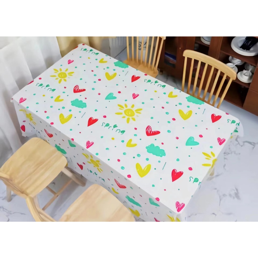 Khăn Trải Bàn Bằng pvc Chống Thấm Nước Dùng Một Lần