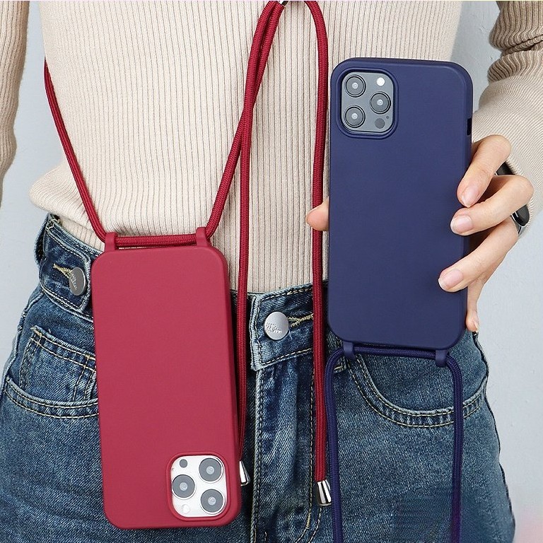 Ốp Điện Thoại Có Dây Đeo Chéo Sang Trọng Cho for iphone 15 pro max 14 pro max 13 12 Pro Max 11 Pro Max X XR XS Max 7 8 plus
