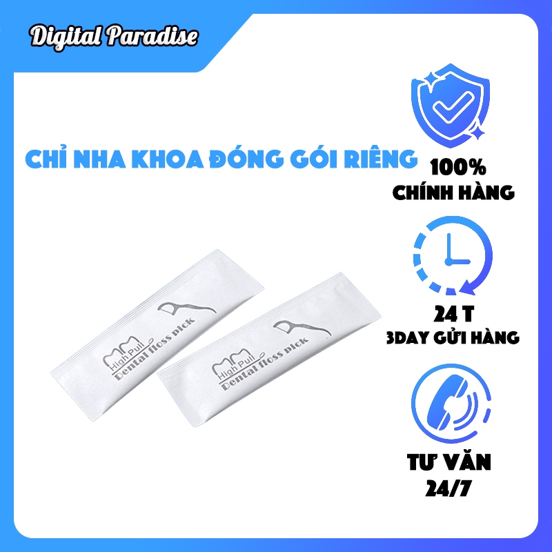 Que xỉa răng Đóng gói riêng lẻ Dễ dàng mang theo Vệ sinh răng miệng cho khách sạn và nhà hàng