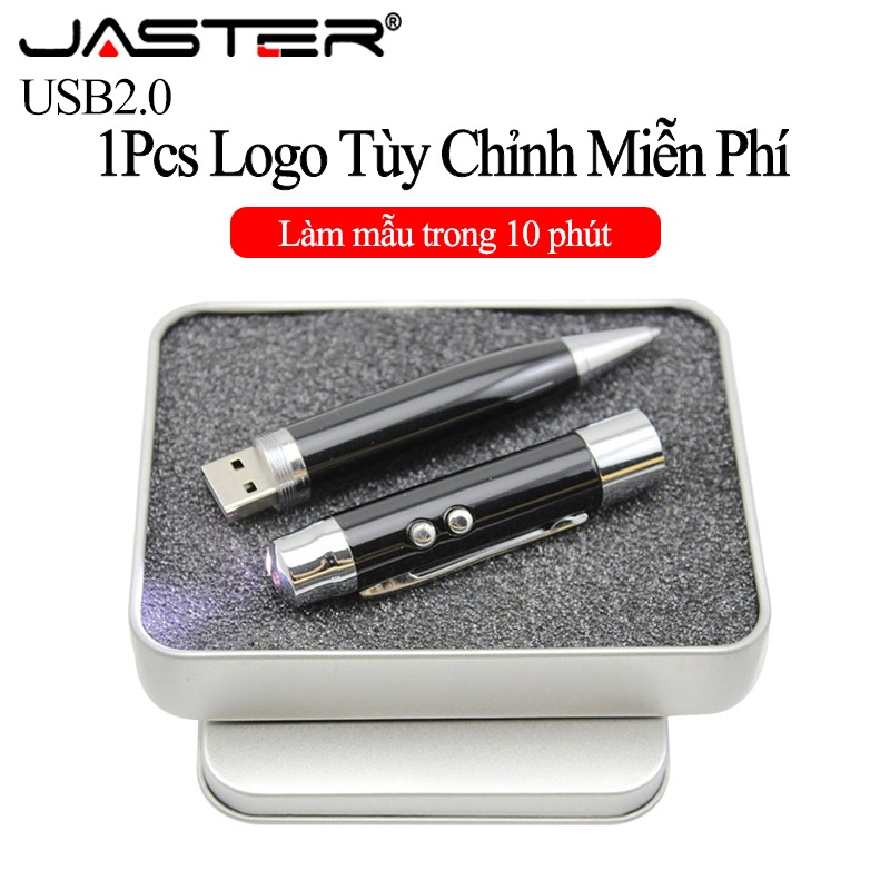 Bút bi jaster ổ đĩa flash usb 2.0 128gb miễn phí logo tùy chỉnh ổ bút 64gb quà tặng doanh nghiệp pendrive 32gb khắc laser flashdrive 16gb thẻ nhớ vui nhộn 8gb đĩa u 4gb
