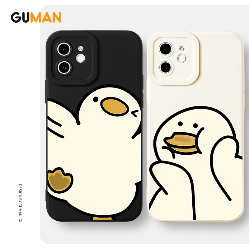 Ốp lưng GUMAN mềm cặp đôi dễ thương đẹp Cho iPhone 15 14 13 12 11 Pro Max SE 2020 X XR XS 8 7 ip 6S 6 Plus kute xyb2518
