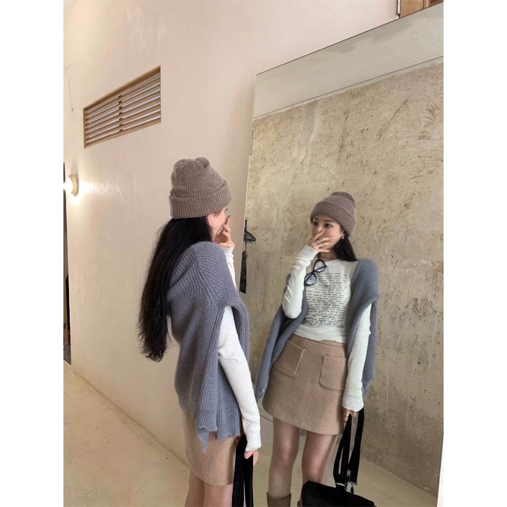 NZN Áo thun dài tay in chữ mới mùa thu