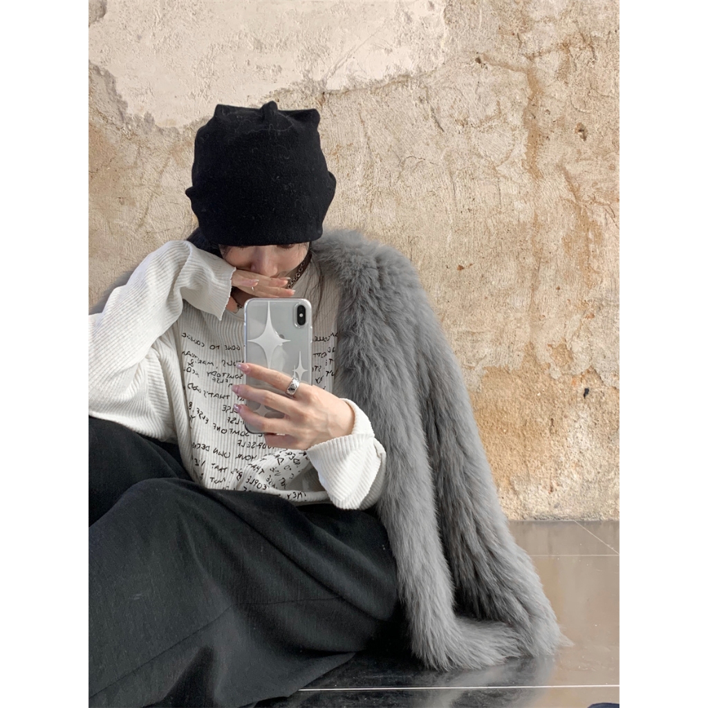 NZN Áo thun dài tay in chữ mới mùa thu