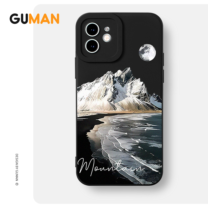 Ốp lưng GUMAN mềm chống bẩn độc lạ dễ thương đẹp Cho iPhone 15 14 13 12 11 Pro Max SE 2020 X XR XS 8 7 ip 6S 6 Plus kute xyb2532