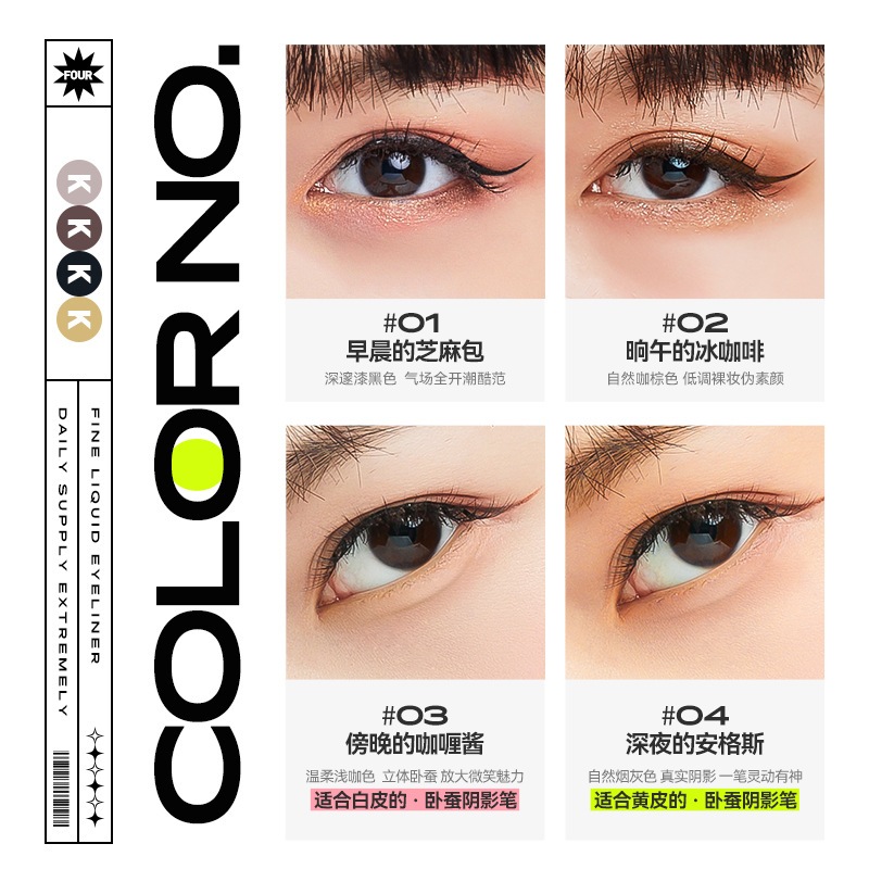 Bút kẻ mắt Kato lâu trôi chống thấm nước không nhòe cao cấp phù hợp cho người mới bắt đầu