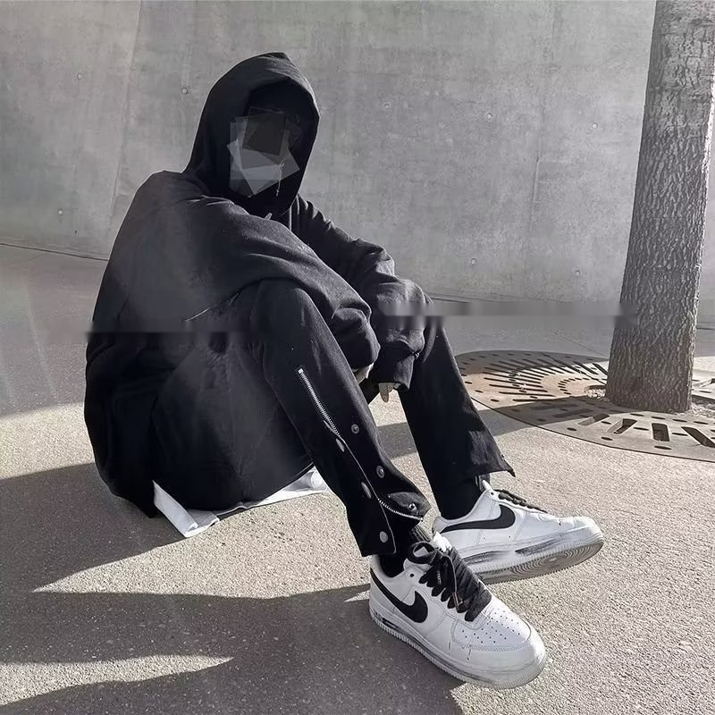 Quần jeans Dài Ống Rộng Phong Cách harajuku Thời Trang Cho Nam