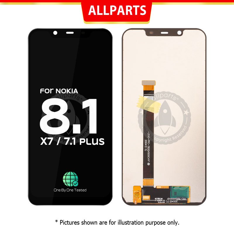Màn Hình Thay Thế Cho điện thoại Nokia X7 / 8.1 / 7.1 Plus TA-1119 / TA-1128 Liền Khung Man Hinh Zin