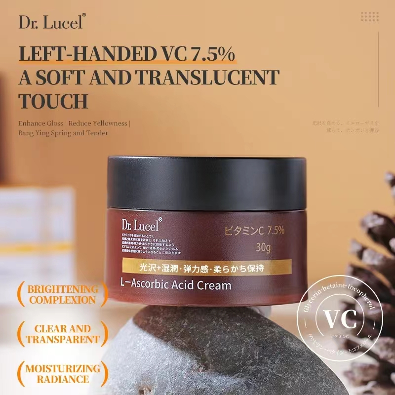 Kem dr.lucel l-ascorbic acid 7.5% vc Nhật Bản Làm Trắng Da Chống Nếp Nhăn Lão Hóa 30g