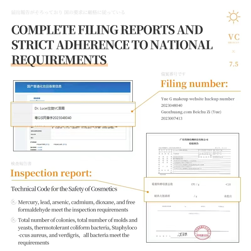 Kem dr.lucel l-ascorbic acid 7.5% vc Nhật Bản Làm Trắng Da Chống Nếp Nhăn Lão Hóa 30g