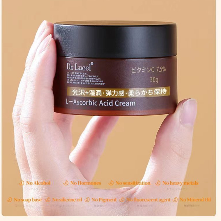 Kem dr.lucel l-ascorbic acid 7.5% vc Nhật Bản Làm Trắng Da Chống Nếp Nhăn Lão Hóa 30g