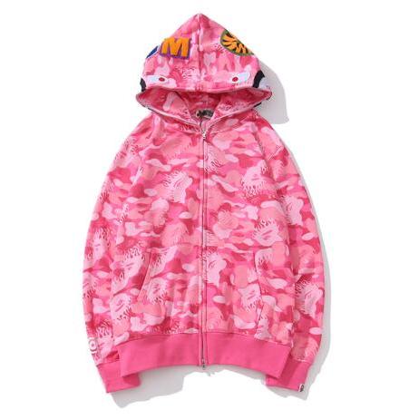 Áo Khoác BAPE Có Mũ Trùm Đầu Phong Cách Mới Dành Cho Nam Và Nữ # 1223