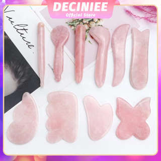 Tấm Đá Thạch Anh Hồng Tự Nhiên Dùng Mát Xa Mặt Và Lưng / Cổ