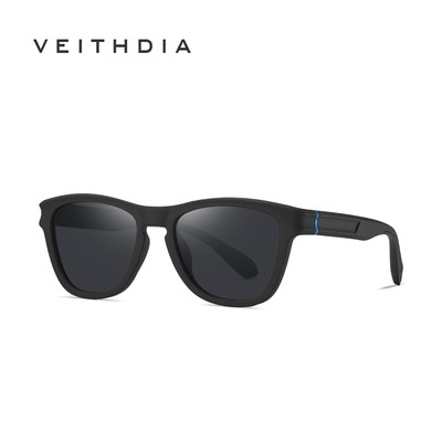 Veithdia Kính Mát Phân Cực tr90 Gọng Vuông Siêu Nhẹ Thời Trang Cho Nam Và Nữ tr7555