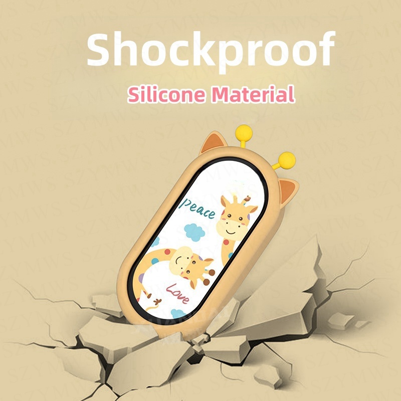 Silicone Ốp Silicon Họa Tiết Hoạt Hình Bảo Vệ Màn Hình Cho xiaomi mi band 8 miband 8