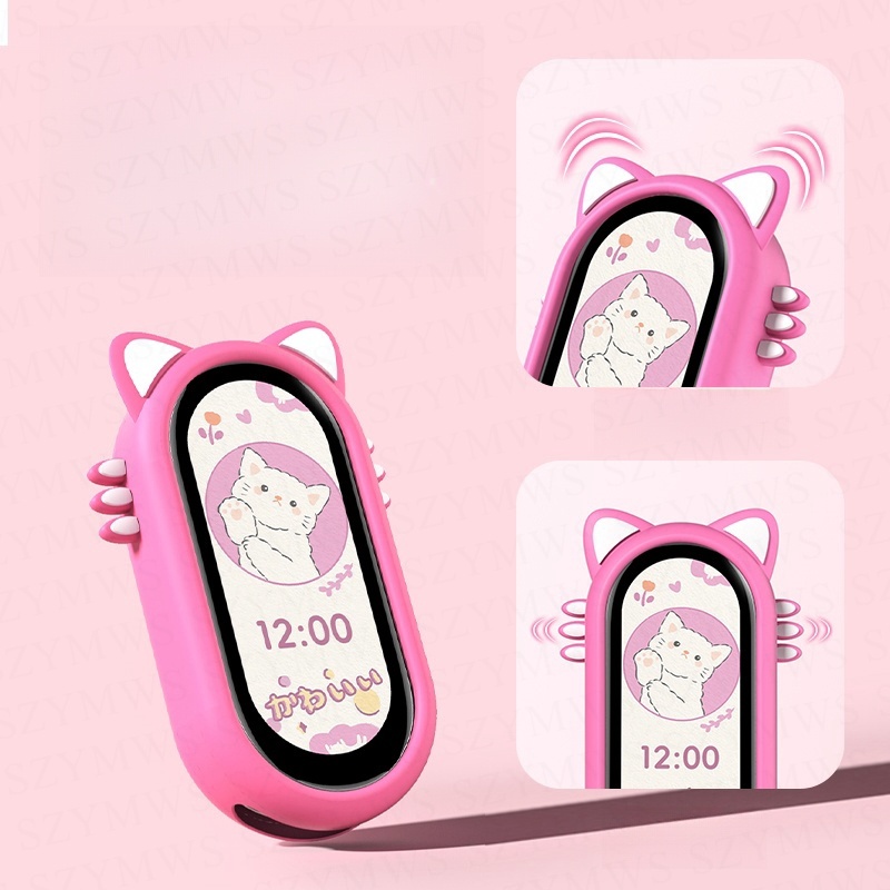 Silicone Ốp Silicon Họa Tiết Hoạt Hình Bảo Vệ Màn Hình Cho xiaomi mi band 8 miband 8