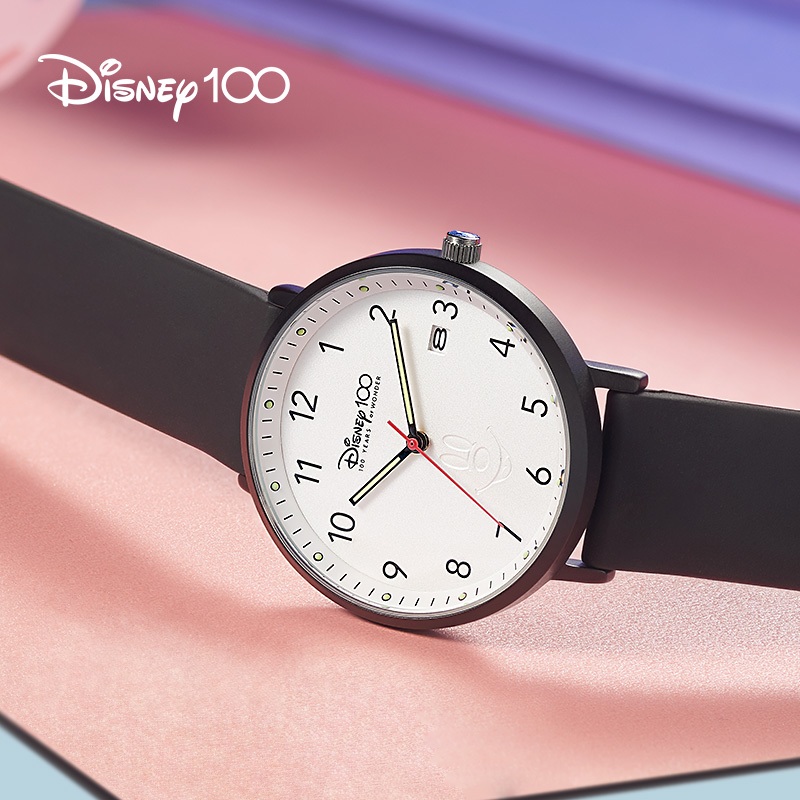 Disney MK-11621 Đồng Hồ Quartz Chống Thấm Nước Màn Hình Phát Quang 30M
