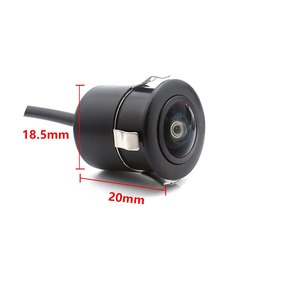 Smartour  Ống kính mắt cá 170 độ CCD Camera lùi phía sau ô tô có đường đỗ xe Camera dự phòng tầm nhìn ban đêm HD