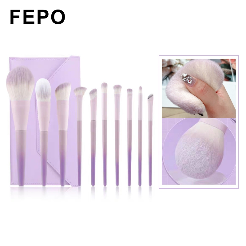 Bộ 10 Cọ Trang Điểm Chuyên Nghiệp