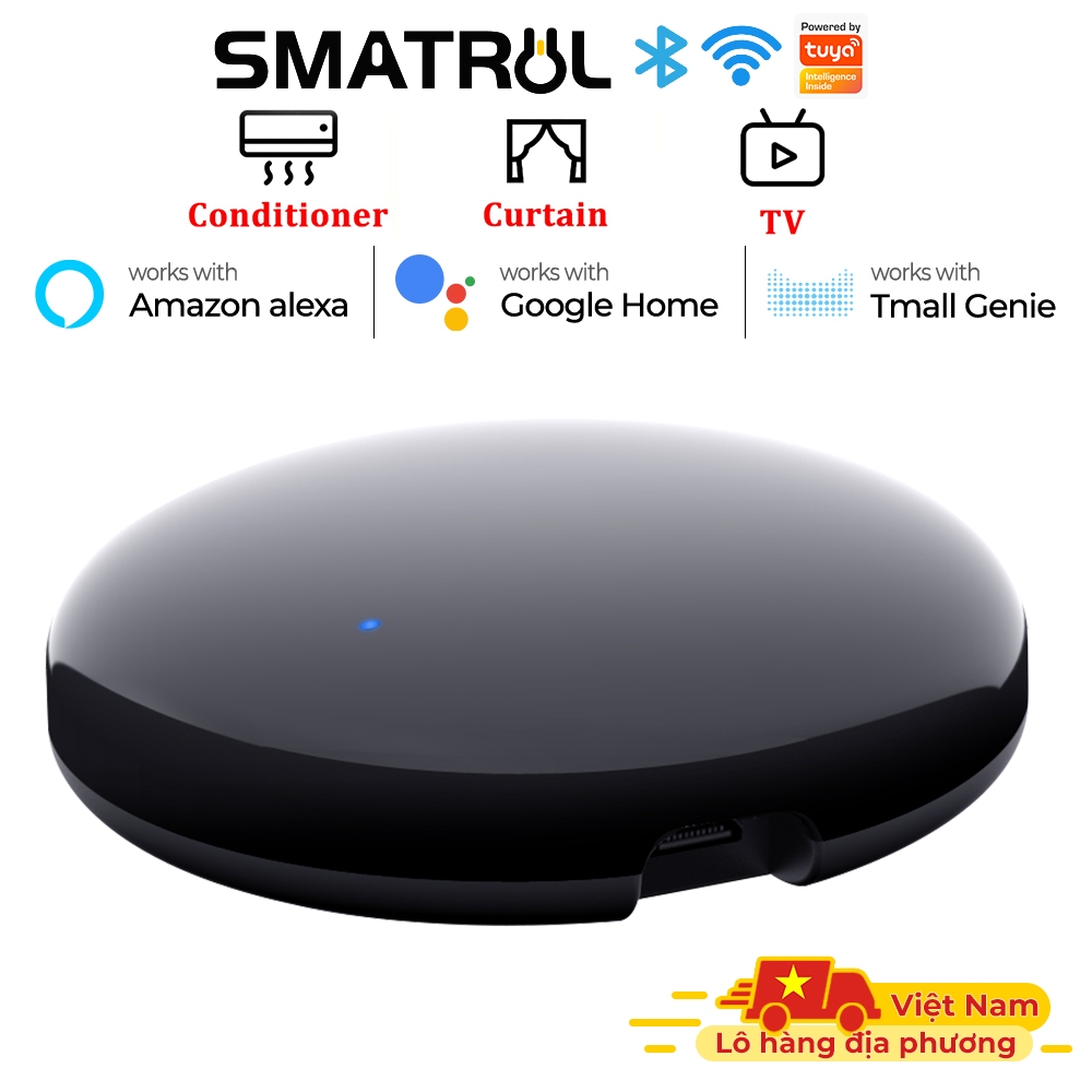 SMATRUL Thiết Bị Điều Khiển Từ Xa Thông Minh Qua WiFi IR Blaster