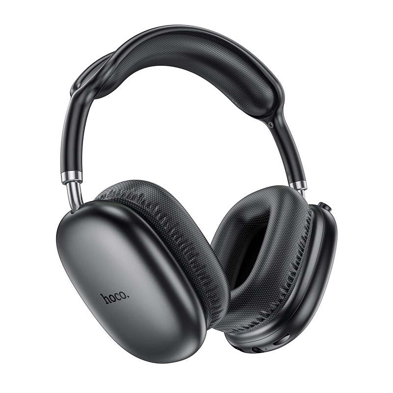 Tai nghe chụp tai Bluetooth HOCO W35 AIR, 45h nghe nhạc, Micro đàm thoại, Không đau tai - Hàng Chính Hãng.