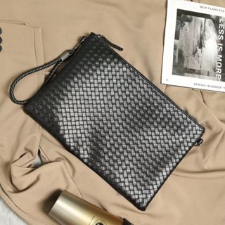 Túi xách nam bện da pu mềm, túi xách đa năng dung tích lớn lưu trữ đa năng Túi ly hợp đi lại có dây đeo có thể tháo rời Túi dệt cổ điển