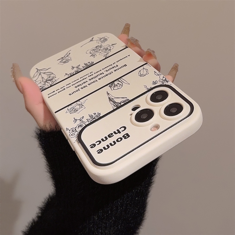 Thời Trang Ốp Lưng Hình Hoa Cho iphone 15 / 14 / 13 / 12 / 11 / xs / 8p / 7