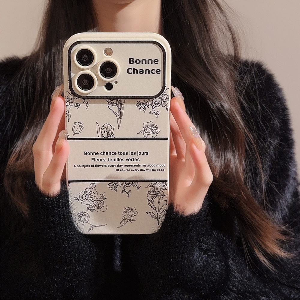 Thời Trang Ốp Lưng Hình Hoa Cho iphone 15 / 14 / 13 / 12 / 11 / xs / 8p / 7
