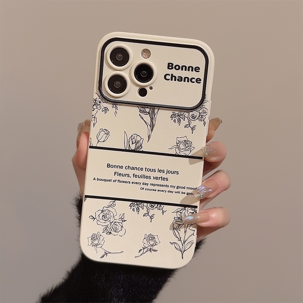 Thời Trang Ốp Lưng Hình Hoa Cho iphone 15 / 14 / 13 / 12 / 11 / xs / 8p / 7