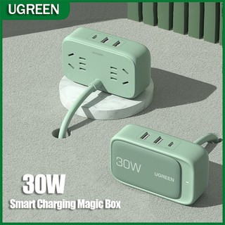 Ugreen ổ cắm sạc usb thông minh 30w 2a1c đa năng