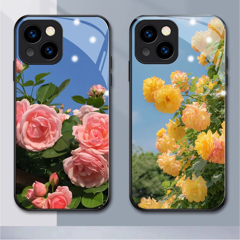 Ốp Điện Thoại Kính Thủy Tinh Cho iphone 11 pro 14 15 15promax 13 13 17Plus 11Promax 14 15 15promax 1