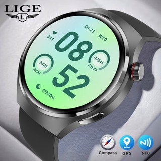 Đồng hồ thông minh LIGE kết nối bluetooth 1.6 inches có chức năng nghe gọi