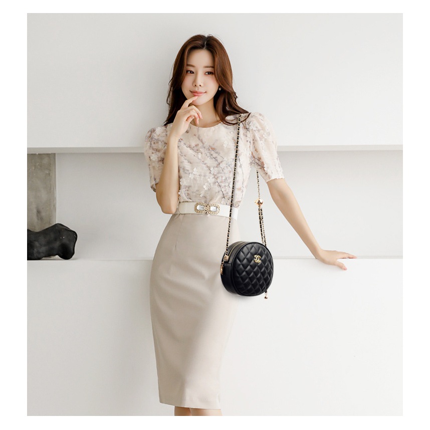 CC Túi Da Tròn Đeo Chéo Thời Trang Dành Cho Nữ