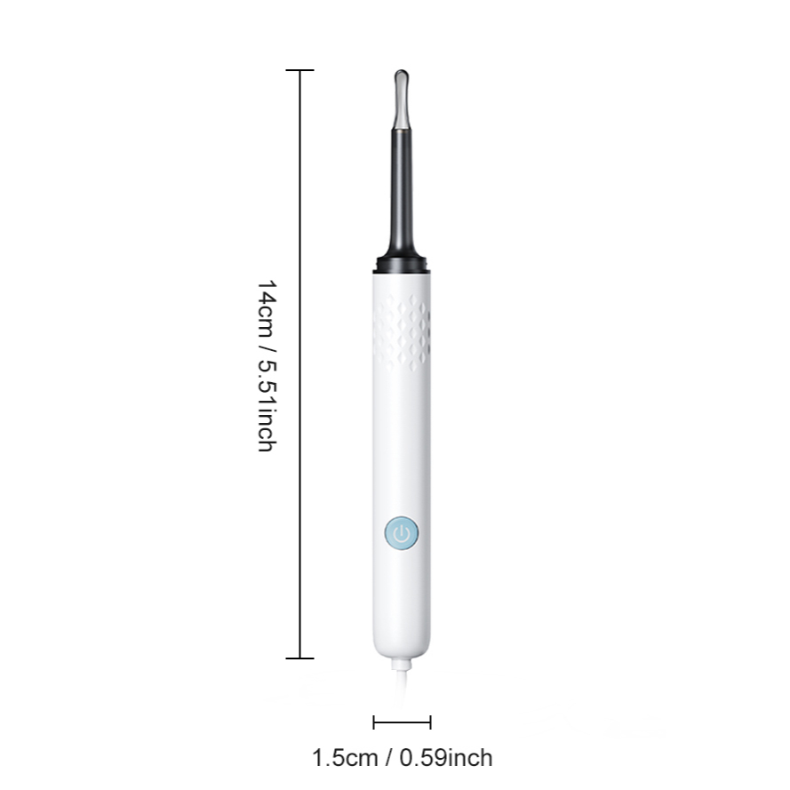 Bộ Dụng Cụ Lấy Ráy Tai Thông Minh 3.5mm Có camera Cho Trẻ Em Và Người Lớn